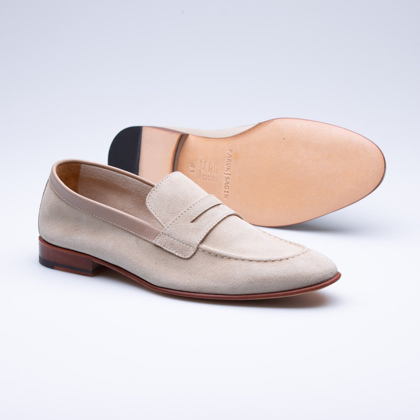 Beige Sarr Classic Shoes