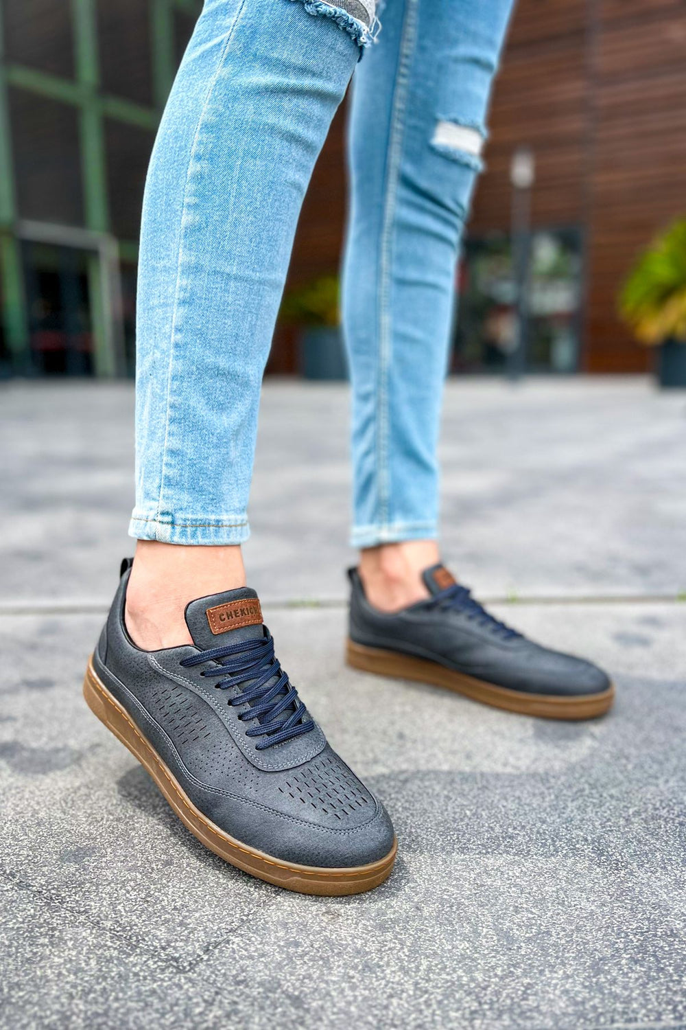 CH157 - CKT Retro Erkek Ayakkabı ANTRASIT