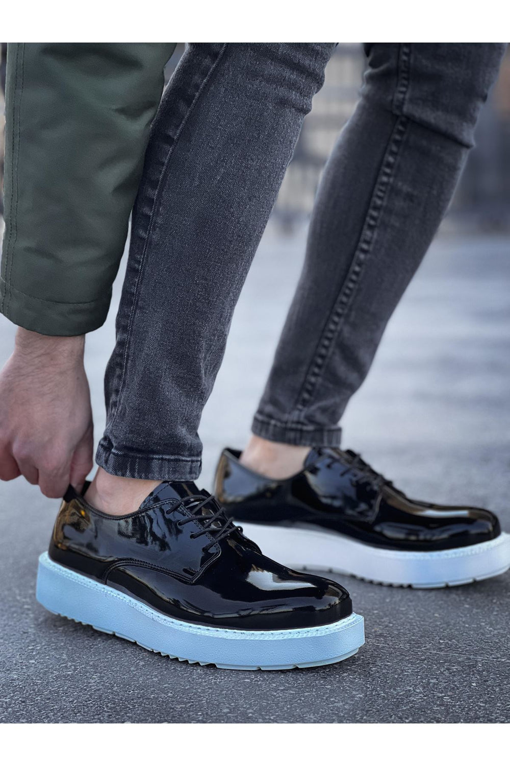 CH001 - RBT Classic Lace Erkek Ayakkabı SIYAH