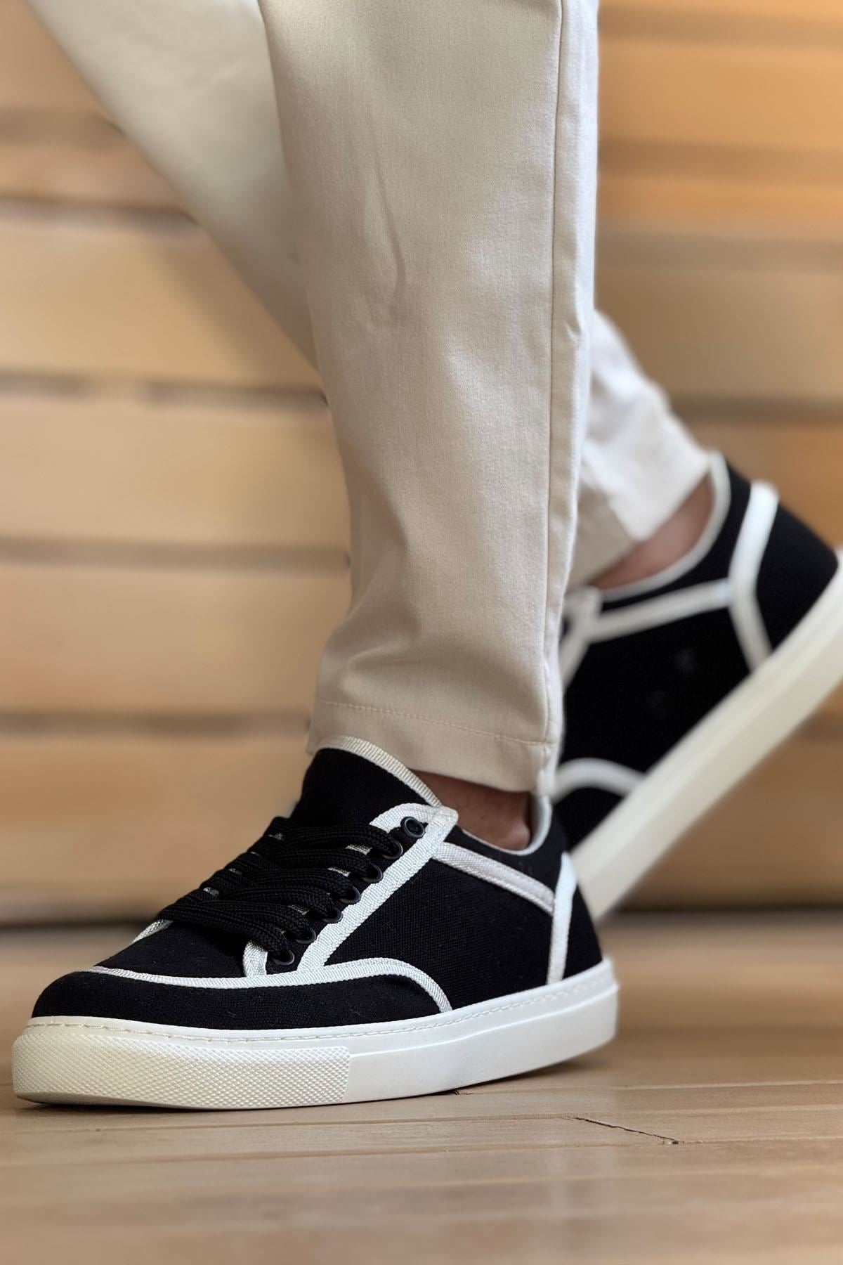 
                  
                    CH2505 - Keten Erkek Ayakkabı SİYAH - BEYAZ
                  
                