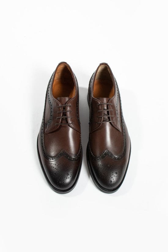 Neolit Sole Lace-up Leather Brown Classic Shoes