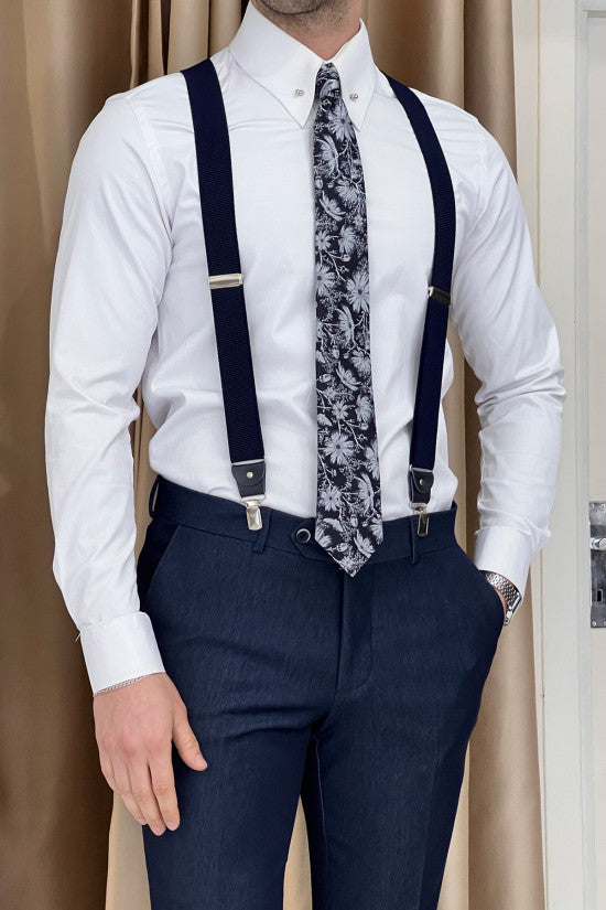 Special Design Slim Fit Mono Collar Self Patterned Knitted Gray Jacket