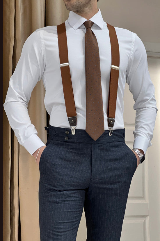Slim Fit Special Production Water Repellent Stain Resistant Nano Care White Cotton Shirt (Premium)