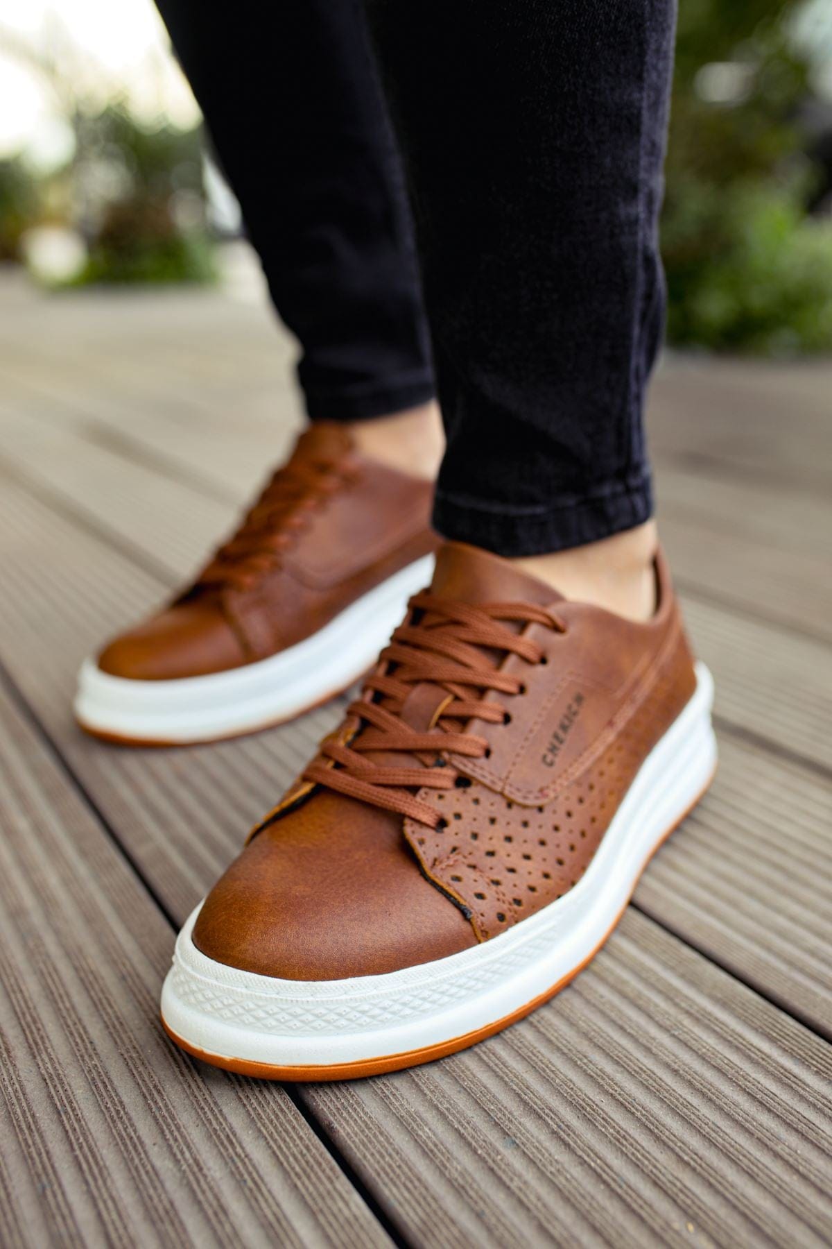 
                  
                    Chekich Men's Casual Ginger Shoes ch043
                  
                