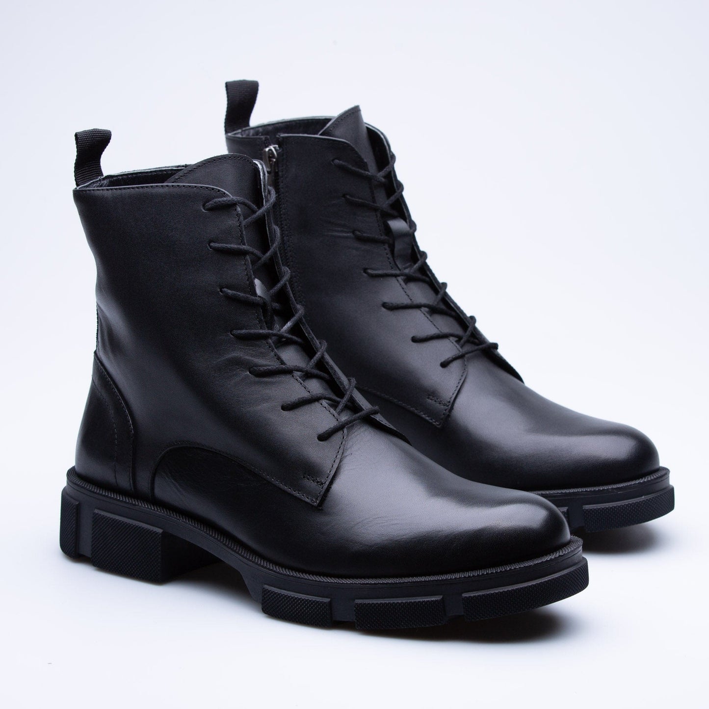 
                  
                    Black Dony Military Boots
                  
                