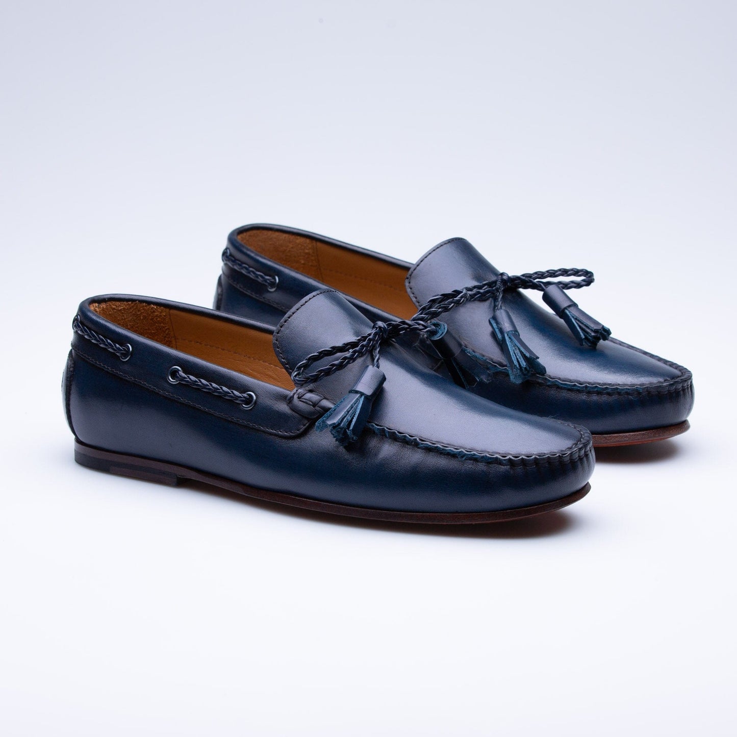 Navy Rose Classic Shoes