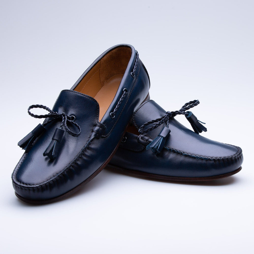 Navy Rose Classic Shoes