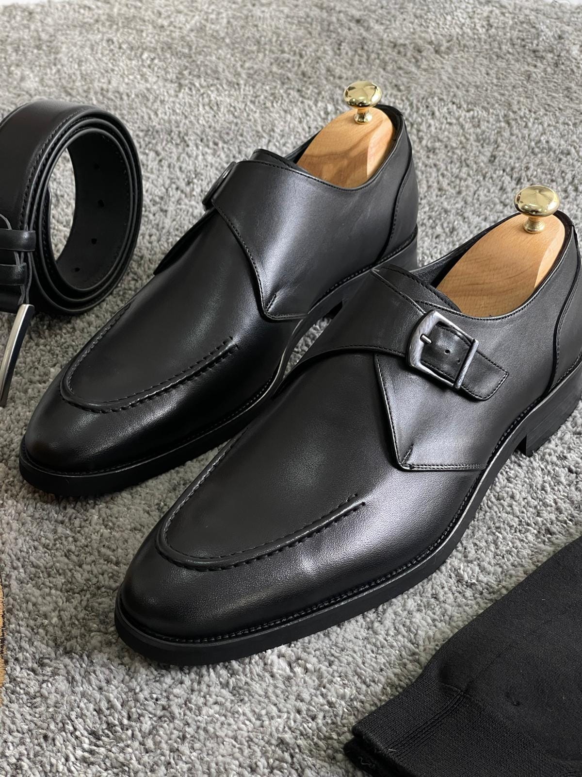 Leather Shoes Black