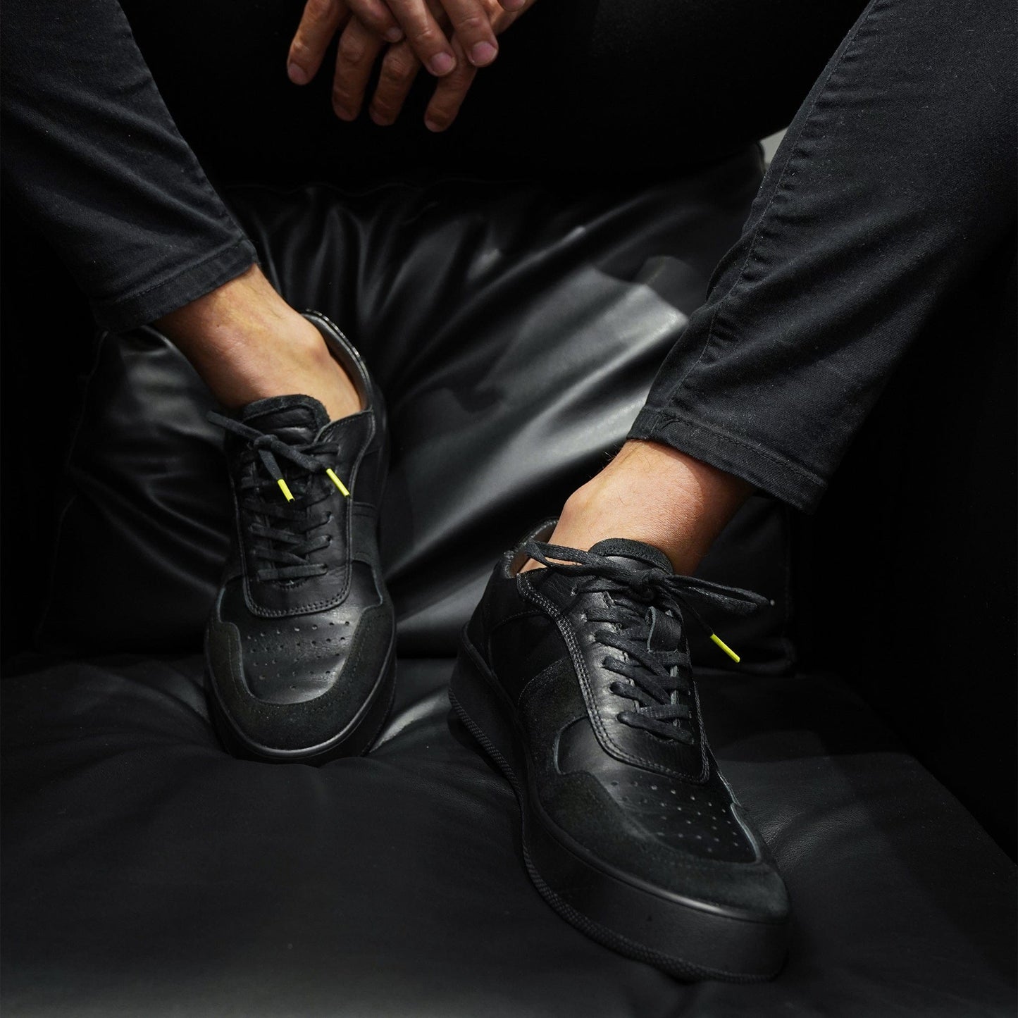 
                  
                    Black Fatty Casual Shoes - OUTFITLIFT
                  
                