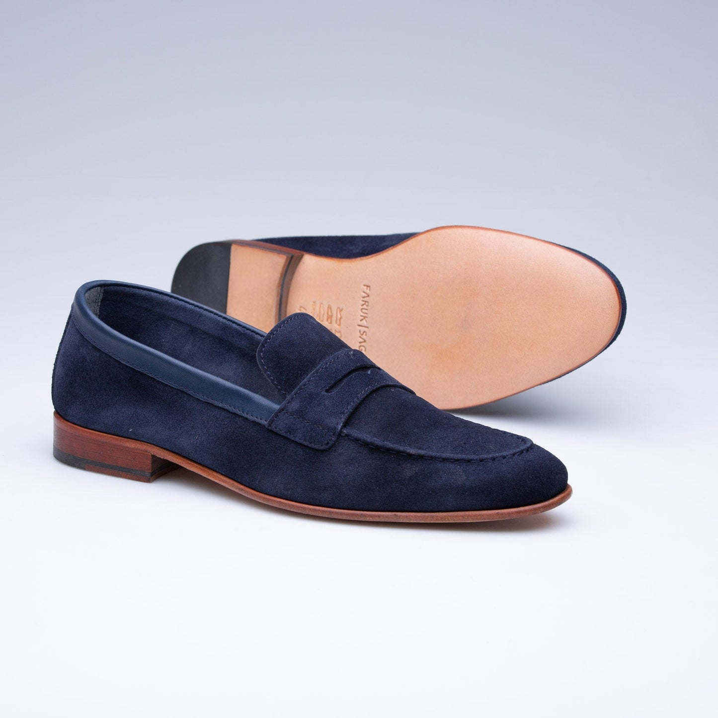 Navy Sarr Classic Shoes